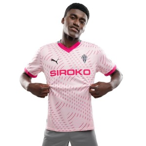 Oficjalna koszulka piłkarska Puma dla dorosłych Real Sporting de Gijón Footba