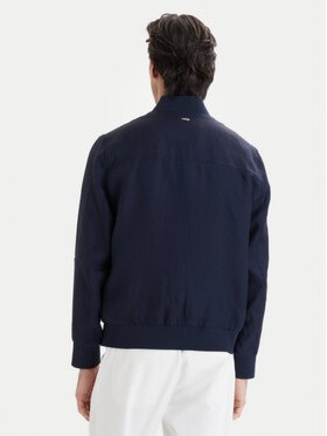 Bugatti Kurtka bomber 171300-11045 Granatowy Regular Fit