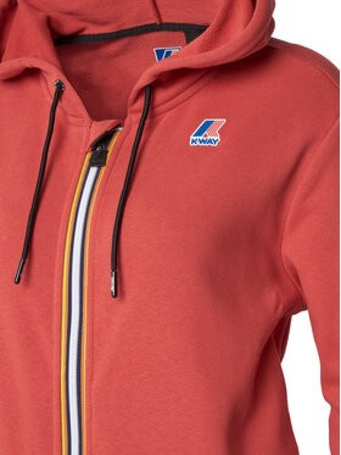 K-Way Bluza Arnel K4115ZW Czerwony Regular Fit