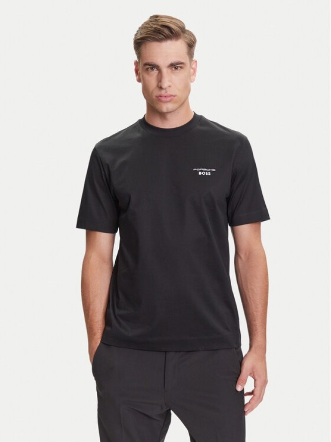 BOSS T-Shirt C-Thompson 197 PS 50543200 Czarny Regular Fit