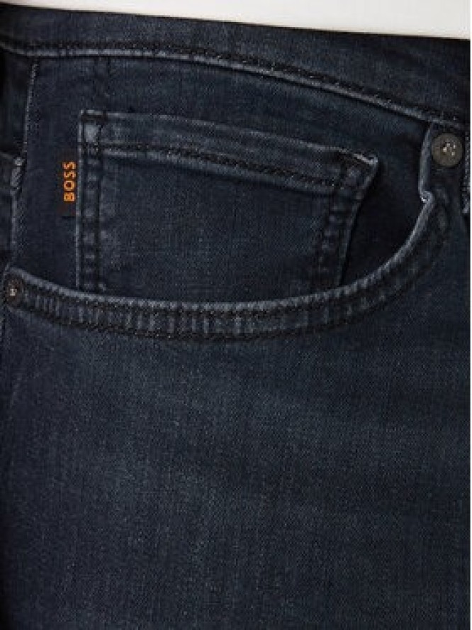 BOSS Jeansy Re.Maine Bo 50555289 Granatowy Regular Fit
