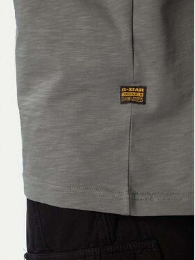 G-Star Raw T-Shirt Slub D28889-E512 Khaki Regular Fit