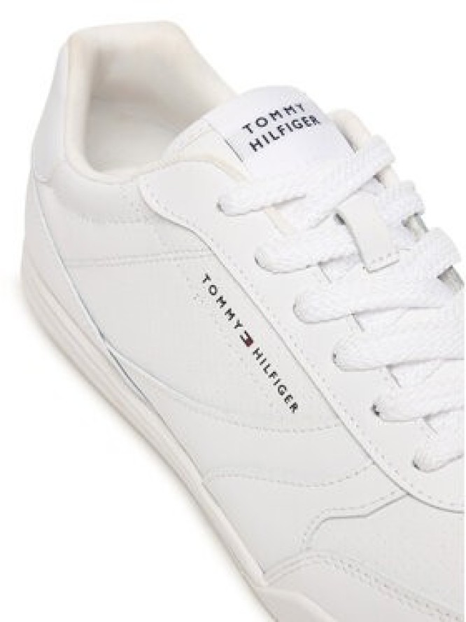 Tommy Hilfiger Sneakersy Lopro Cup Leather FM0FM05677 Biały
