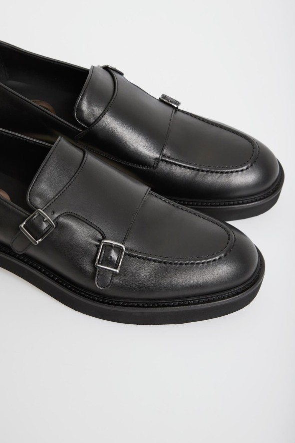 Loafersy męskie skórzane CESARE CASADEI