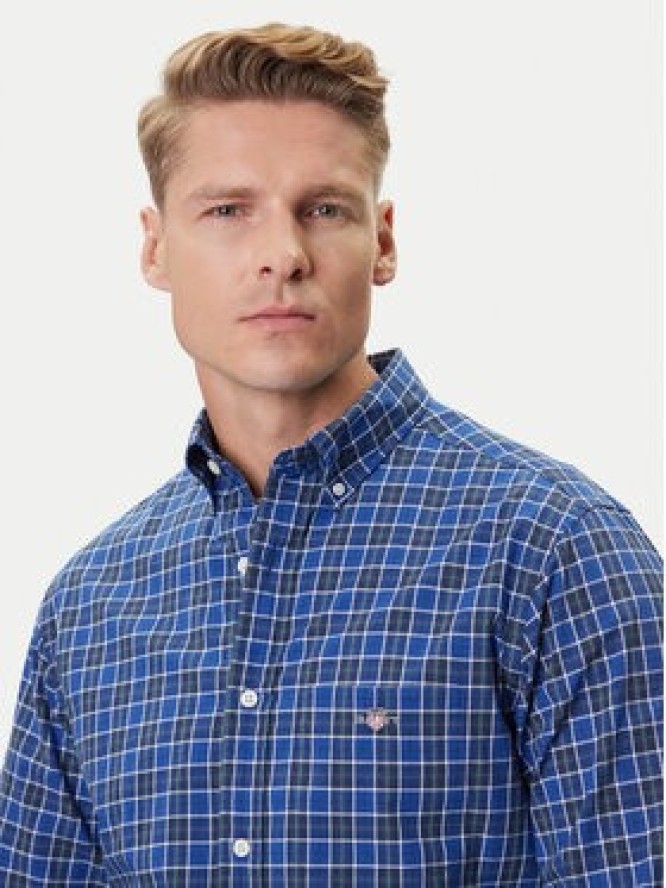 Gant Koszula 3250213 Niebieski Regular Fit