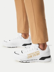 Versace Jeans Couture Sneakersy 80YA3SA5 ZSE13 Biały