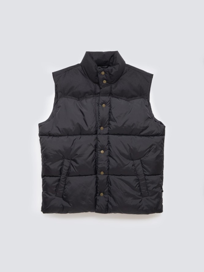 Kamizelka męska pikowana czarna Agrib 906