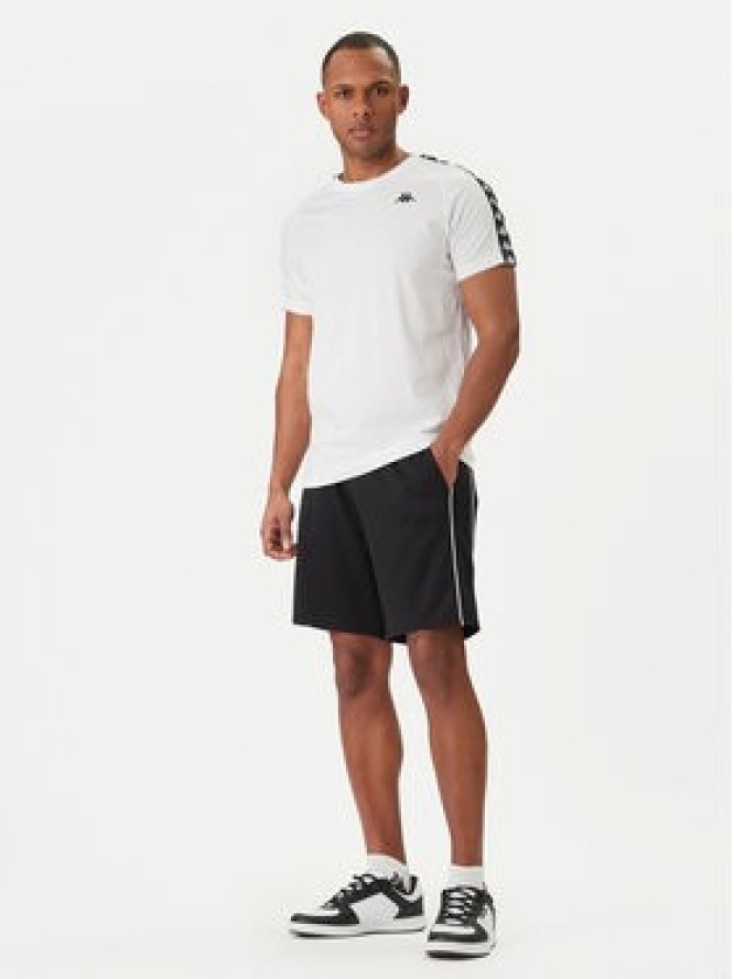 Kappa T-Shirt 303UV10 Biały Slim Fit
