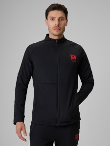 4F Bluza piłkarska regular szybkoschnąca męska - czarna M