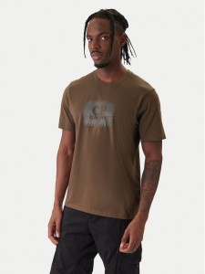 C.P. Company T-Shirt RCCMTS723A005100W Zielony Regular Fit