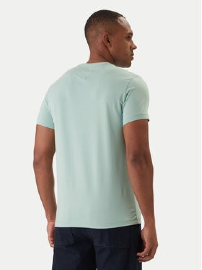 Tommy Hilfiger T-Shirt MW0MW10800 Zielony Slim Fit