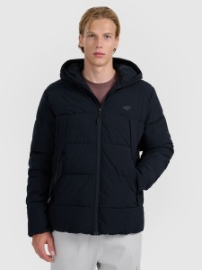 4F Kurtka puchowa z wypełnieniem syntetycznym męska - czarna XL
