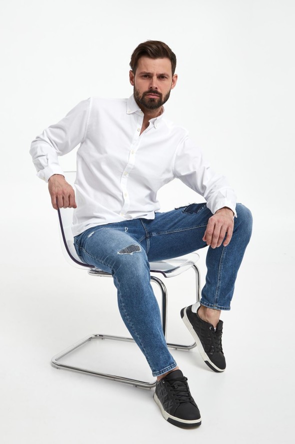 Koszula męska bawełniana Haven3-W JOOP! JEANS