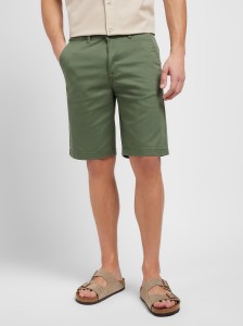 LEE MĘSKIE SZORTY MATERIAŁOWE LEE REGULAR CHINO SHORT OLIVE GROVE 112351272