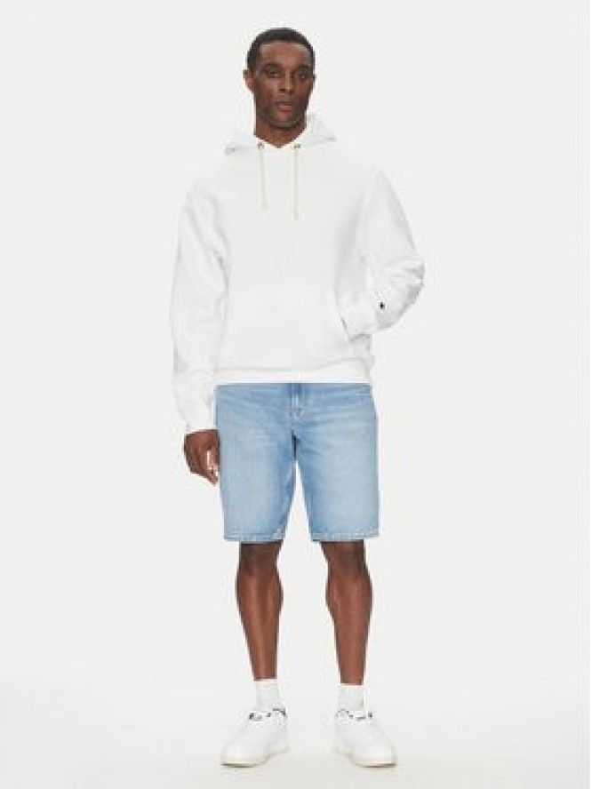 Champion Bluza 220705 Biały Relaxed Fit