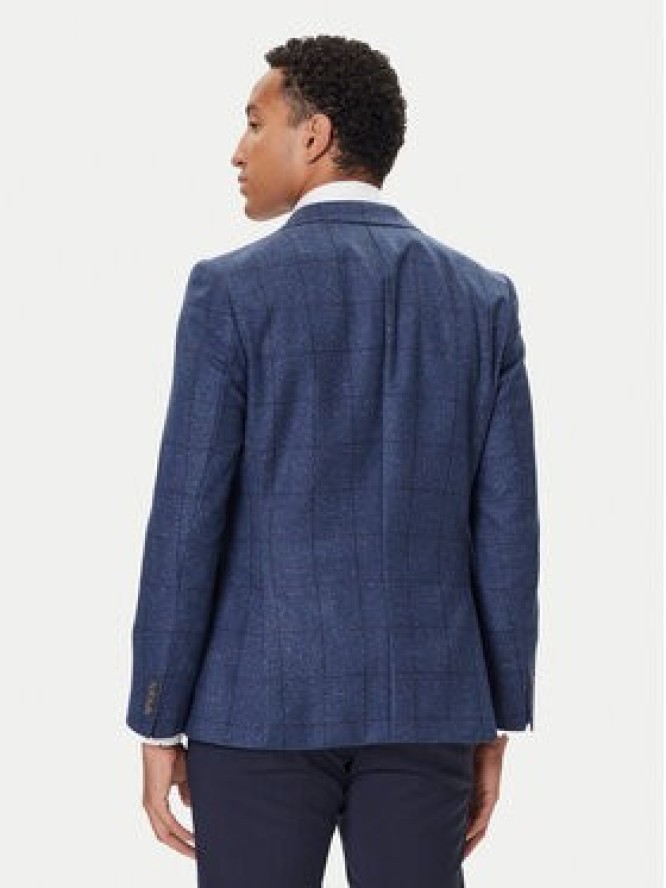 BOSS Marynarka H-Hutson 50551581 Niebieski Regular Fit