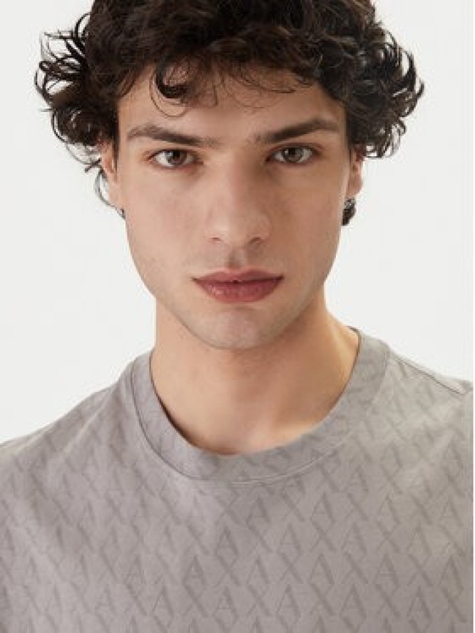 Armani Exchange T-Shirt XM001228 AF10356 M8315 Szary Regular Fit