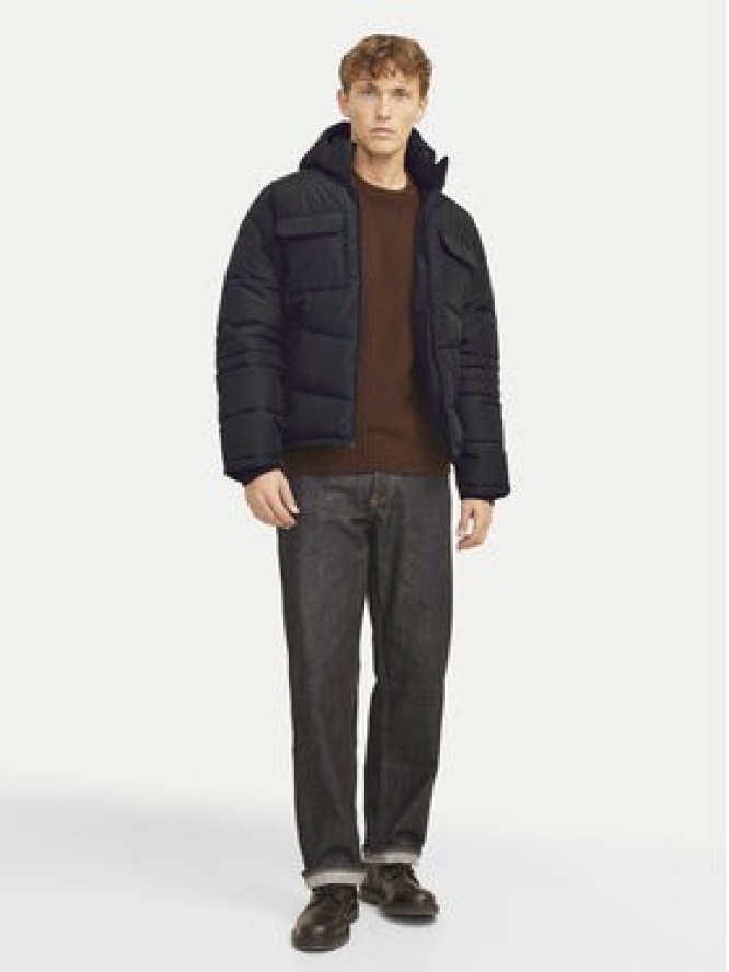 Jack & Jones Kurtka zimowa Build 12256858 Czarny Regular Fit