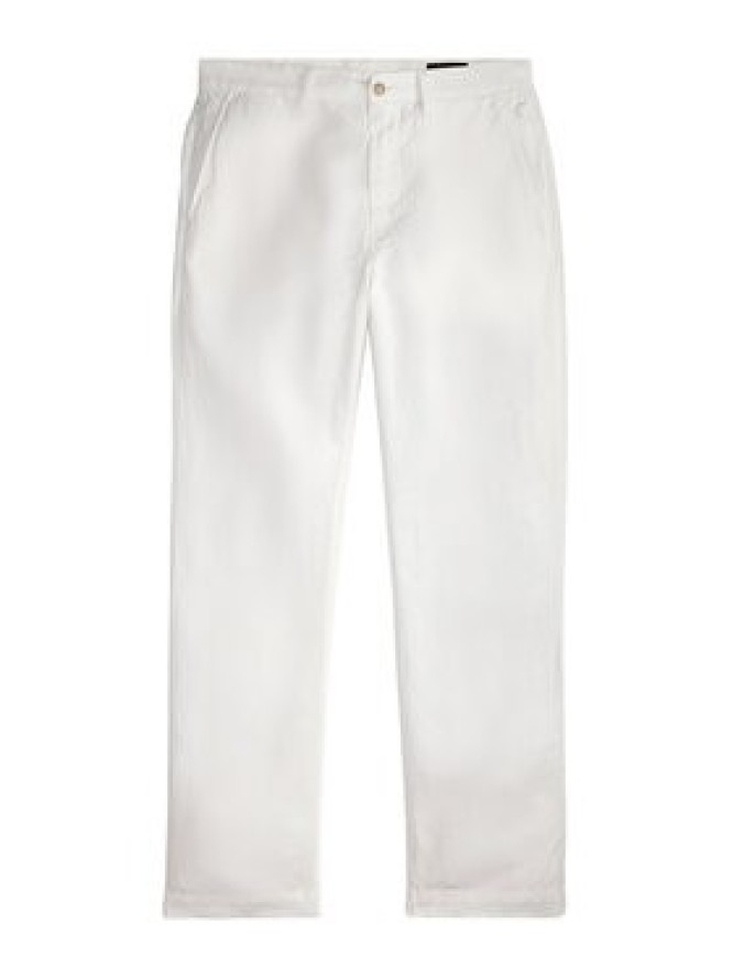 Polo Ralph Lauren Spodnie materiałowe 710A13235004 Biały Classic Fit