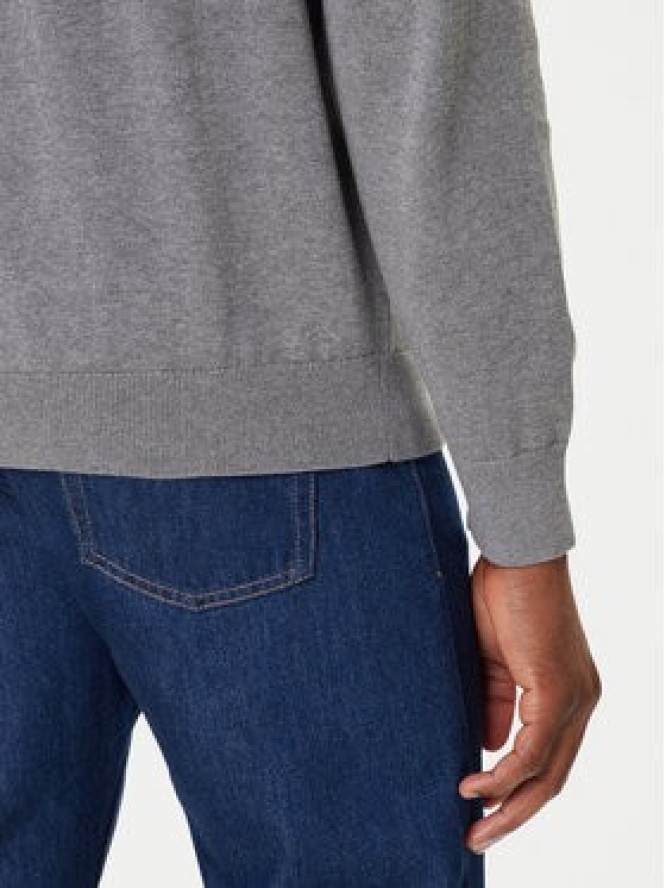 Calvin Klein Jeans Sweter LV04RC309G Szary Regular Fit