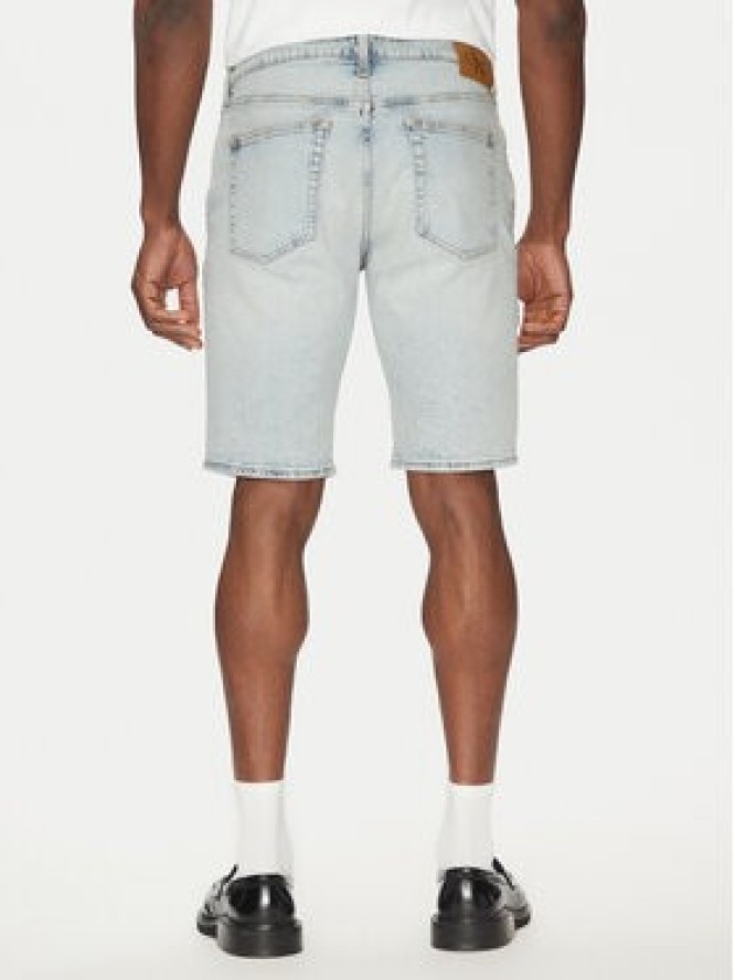 Calvin Klein Jeans Szorty jeansowe J30J327185 Niebieski Regular Fit