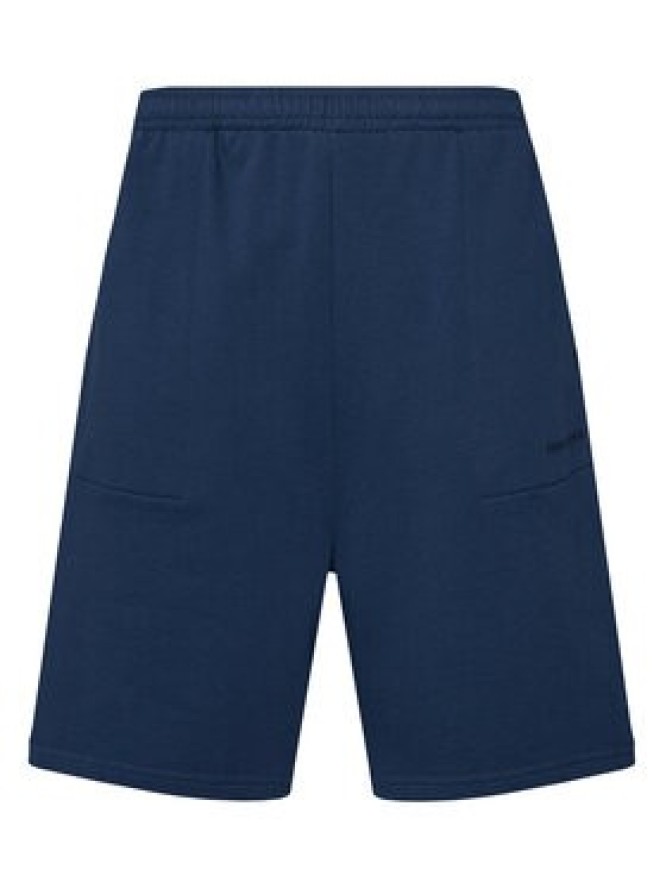 Tommy Hilfiger Szorty sportowe Terry UM0UM03914 Granatowy Regular Fit