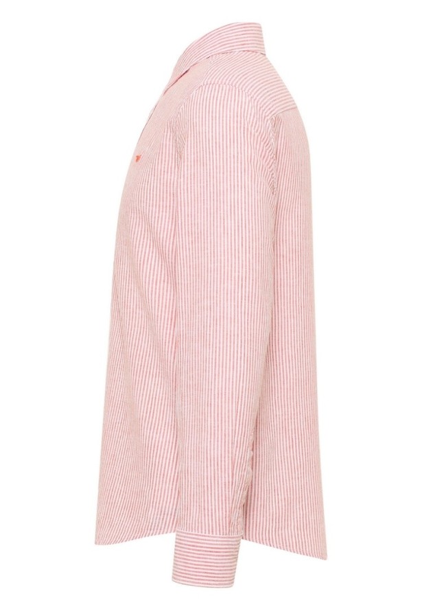 Męska Koszula Mustang Style Rawlins Red Fine Stripe 1016472 12735