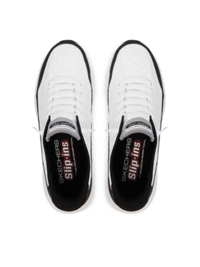 Skechers Sneakersy Slip-ins Contour Foam - Cozy Fit Golden Hour 232619/WBK Biały