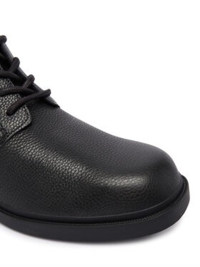 Calvin Klein Botki Dress Lug Desert Boot Lth YM0YM01427 Czarny