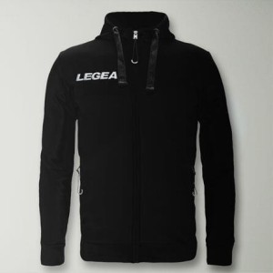 Bluza Junior Sarajevo Full Zip do biegania czarna