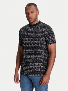 KARL LAGERFELD T-Shirt 755040 553225 Czarny Regular Fit