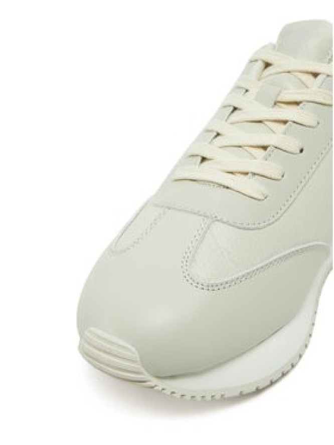 Calvin Klein Jeans Sneakersy Runner Laceup Tc YM0YM01187 Beżowy