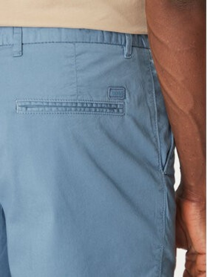 BOSS Szorty materiałowe 50540743 Błękitny Regular Fit