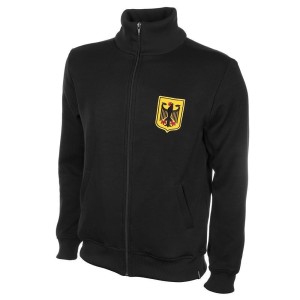 Niemcy 1960's - Retro kurtka piłkarska - Czarna – COPA Football
