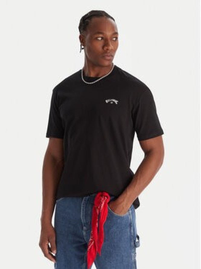 Billabong T-Shirt Arch Wave SS C1SS65BIP2 Czarny Regular Fit