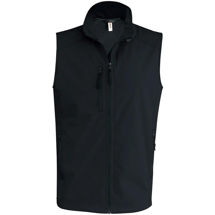 Kurtka puchowa bez rękawów Kariban Softshell