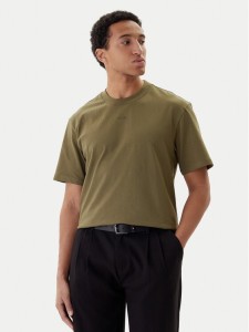 HUGO T-Shirt Dapolino 50488330 Zielony Relaxed Fit