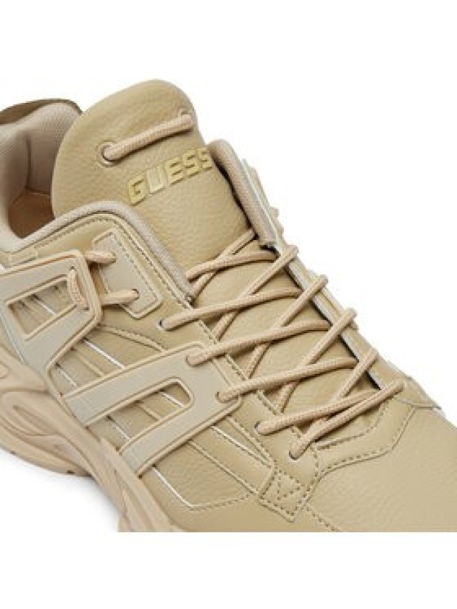 Guess Sneakersy Belluno Low FMTBEL ELE12 Beżowy