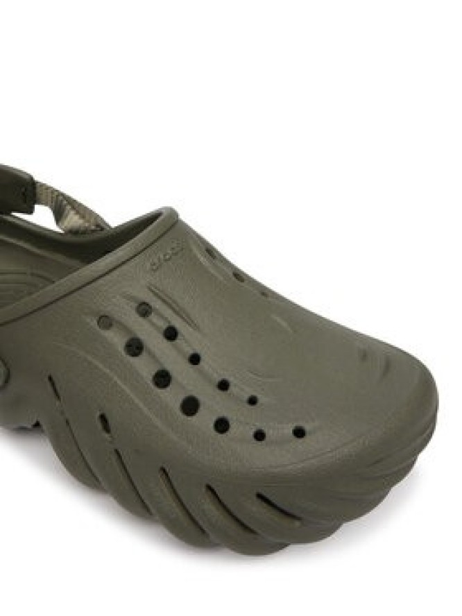 Crocs Klapki Echo Clog 207937 Zielony
