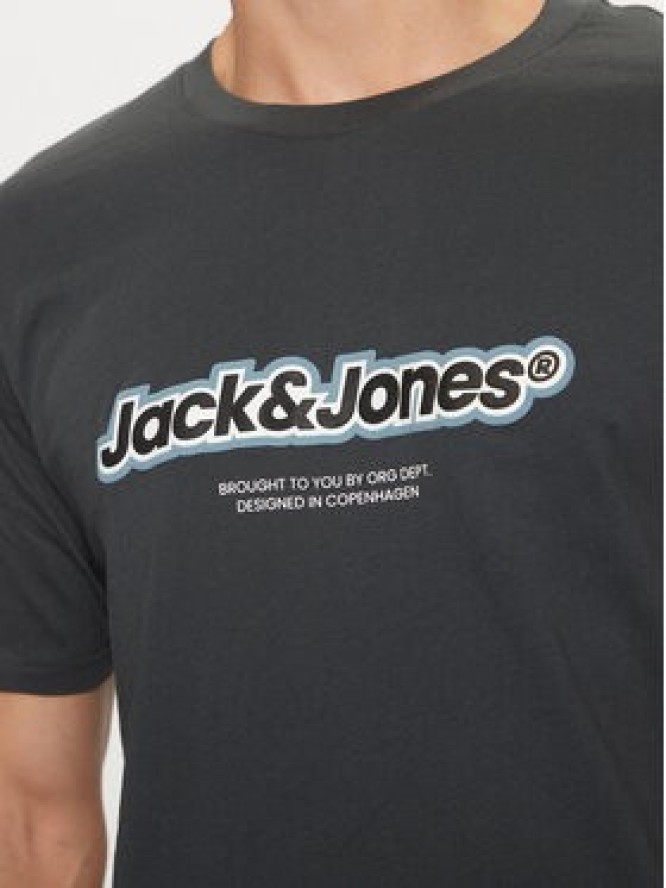 Jack & Jones T-Shirt Vesterbro 12265740 Szary Relaxed Fit