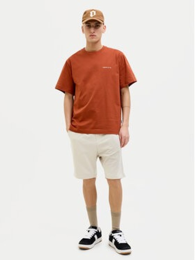 Jack & Jones Szorty sportowe Gordon 12249285 Beżowy Regular Fit