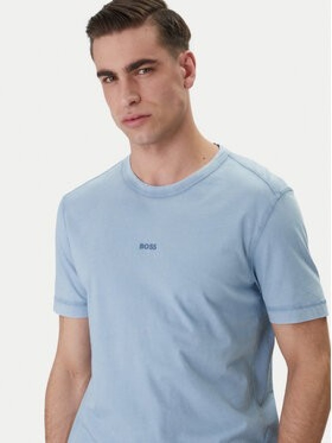 BOSS T-Shirt Tokks 50502173 Błękitny Regular Fit