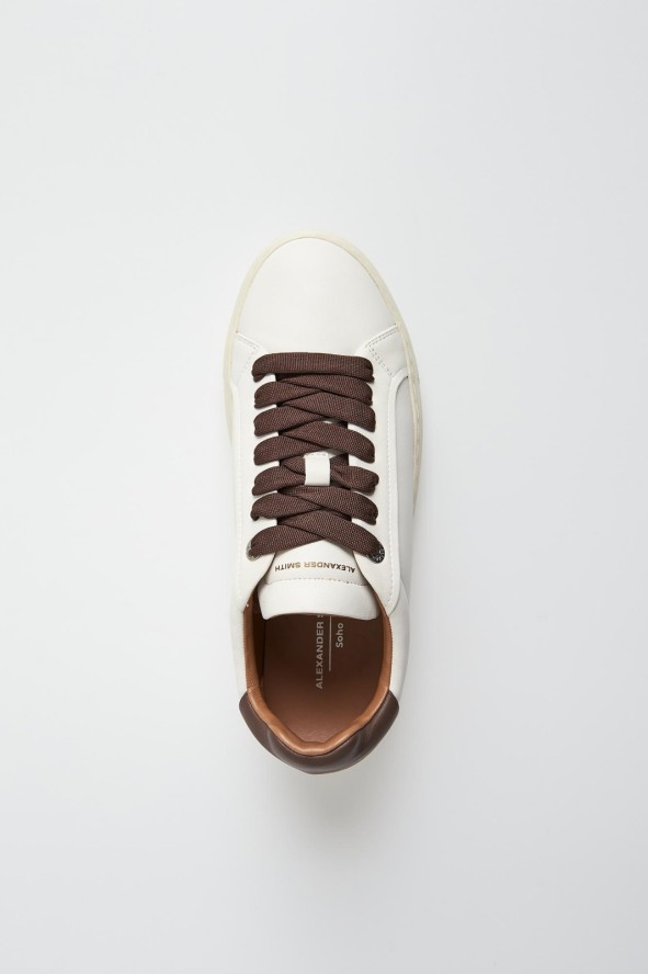 Sneakersy męskie skórzane ALEXANDER SMITH