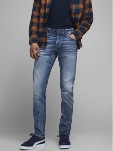 Jack & Jones Jeansy Glenn 12148275 Niebieski Slim Fit