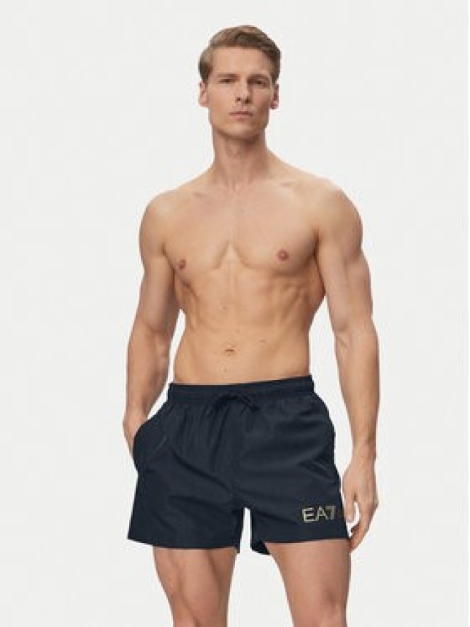 EA7 Emporio Armani Szorty kąpielowe 7M002000 AF13049 MC004 Czarny Regular Fit