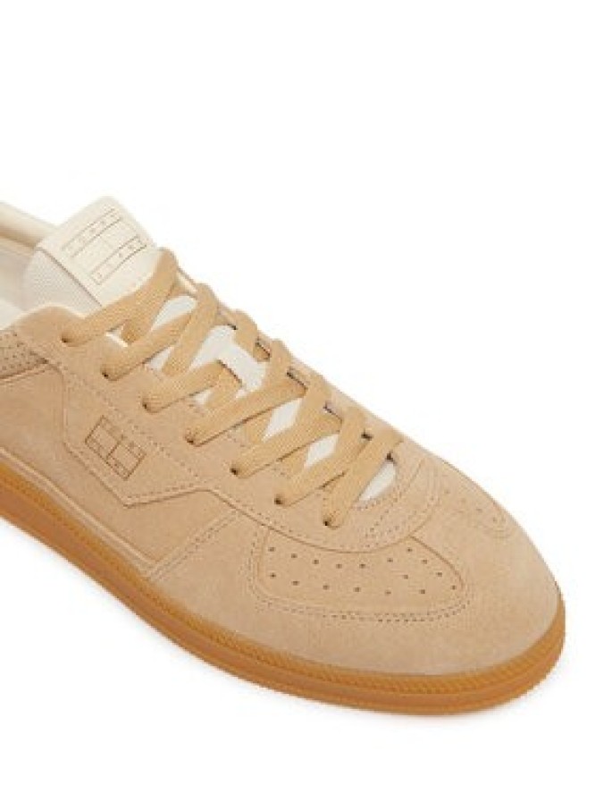 Tommy Jeans Sneakersy The Greenwich Edge Suede EM0EM01732 Beżowy jasny