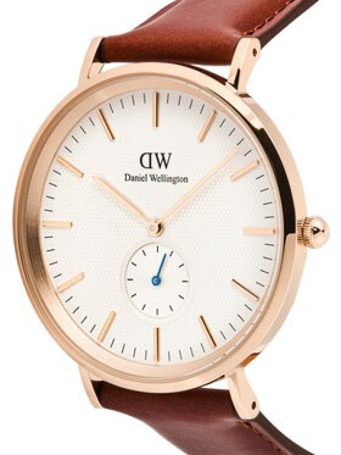 Daniel Wellington Zegarek Classic St. Mawes Horloge DW00100871 Brązowy