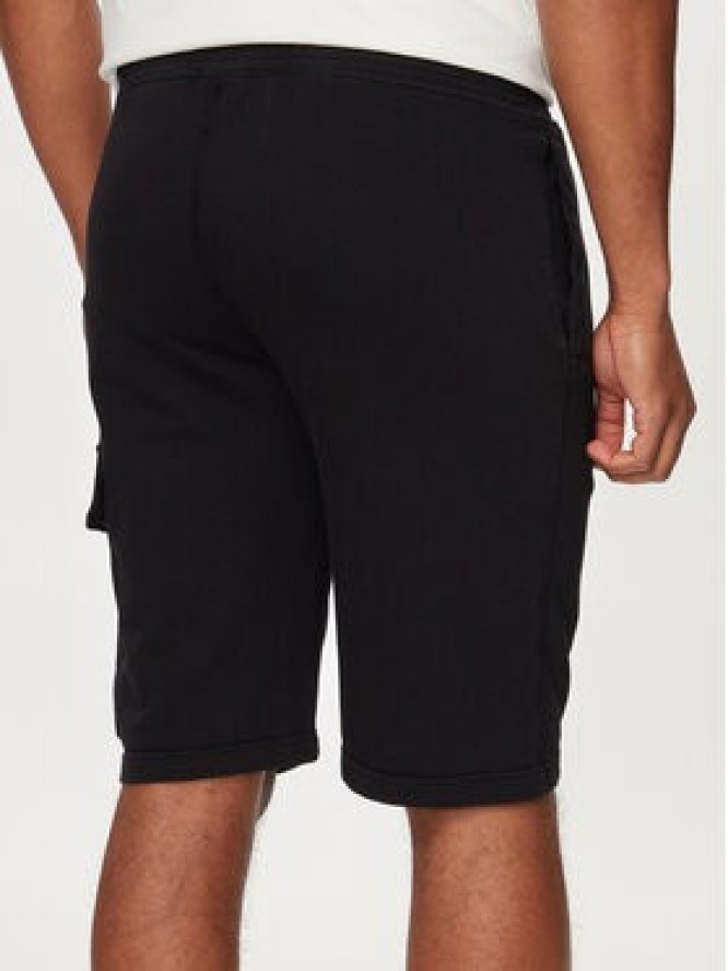 C.P. Company Szorty sportowe 18CMSB101A110044G Czarny Regular Fit