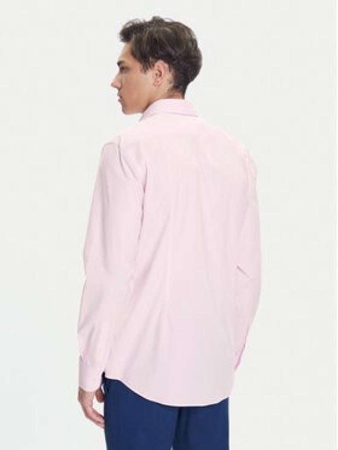 BOSS Koszula H-Hank 50469345 Różowy Slim Fit