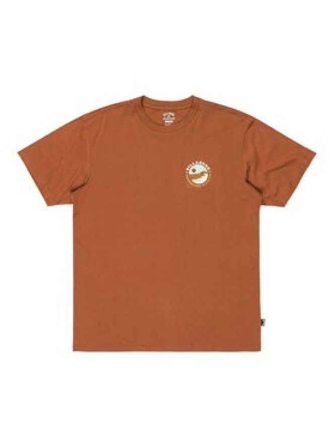 Billabong T-Shirt Rockies EBYZT00380 Brązowy Regular Fit